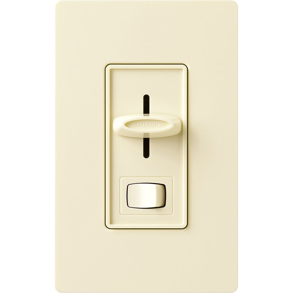 Lutron Skylark 3-wire dimmer switch in Almond