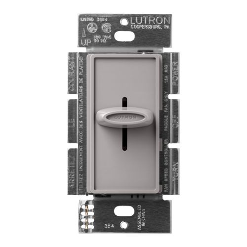 Lutron Skylark 3-speed fan control in Gray