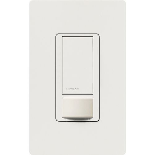 Lutron Maestro fan and light control in White