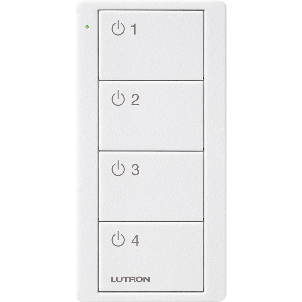 Lutron Pico wireless remote in Snow White
