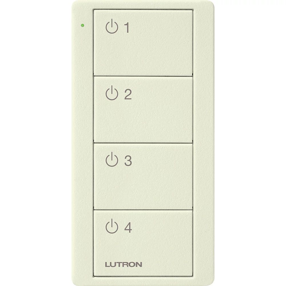 Lutron Pico wireless remote in Biscuit