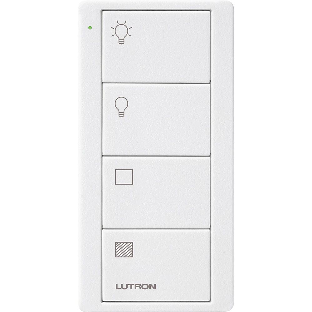 Lutron Pico wireless remote in Snow White