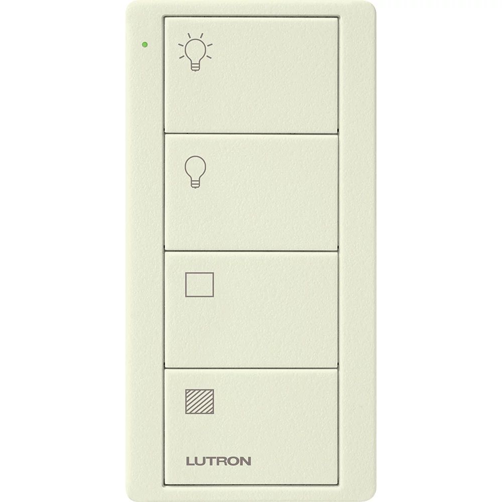 Lutron Pico wireless remote in Biscuit