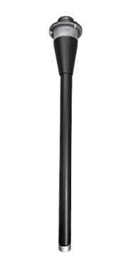 Westgate 15 in 12V AC/DC 5W 200LM RGBW Black LED Path Light AA-STEM-15-RGBWW-BT-BK