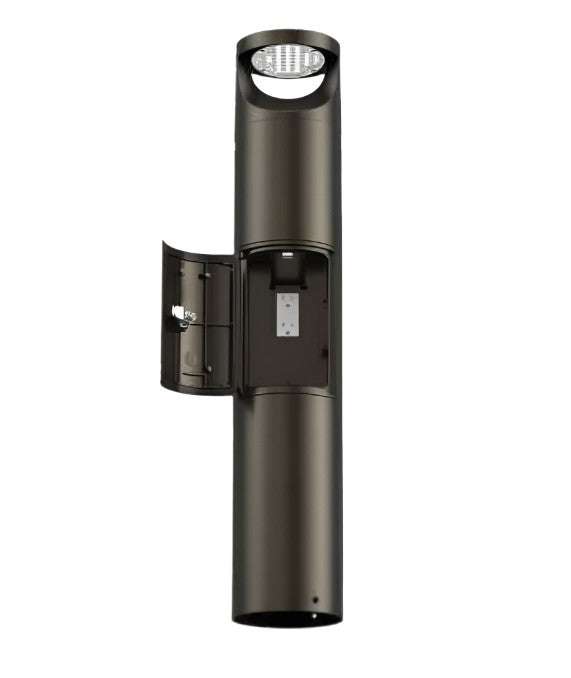 Westgate BOL-G4-SHAFT-23-GFCI-BR 7W/14W/22W LED outdoor light 3000K/4000K/5000K bronze