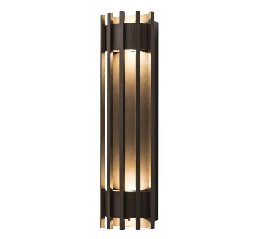 Westgate 10W(2.5WX4) 3000K Crest Pen LED Wall Sconce 100-277V AC Dark Bronze CRE-05-30K-BR