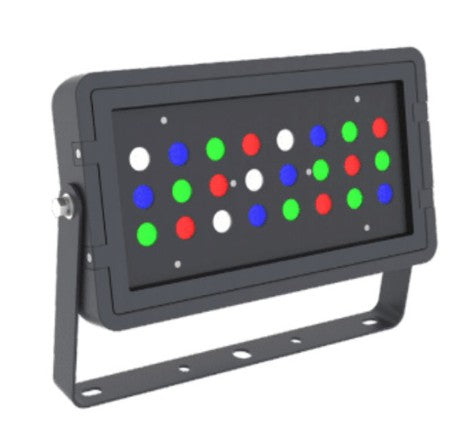 Westgate 120-277V 72W Black RGBW DMX LED Flood Light DMX-FLS-72W-RGBW-BT-BK