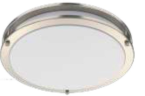 Westgate FDLS-14-MCT5 24W LED disk light 2700K/3000K/3500K/4000K/5000K brushed nickel