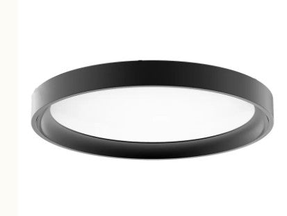 Westgate FMLB-R15-MCT5-REG-BK 36W LED flush mount light 27K/30K/35K/40K/50K black