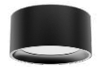 Westgate FMLB-R5-MCT5-CMC5S-BK 8W LED flush mount light 27K/30K/35K/40K/50K black