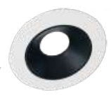 Westgate 4 in Black Recessed Light Trim LRD-WTR4-BK