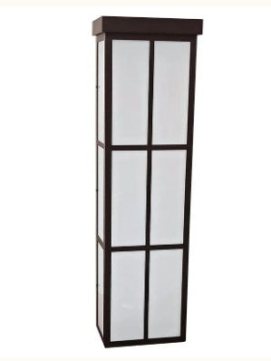 Westgate LRS-SH-24-MCTP-DD-ORB 18W/24W/30W LED architectural wall light 30K/40K/50K oil rubbed bronze