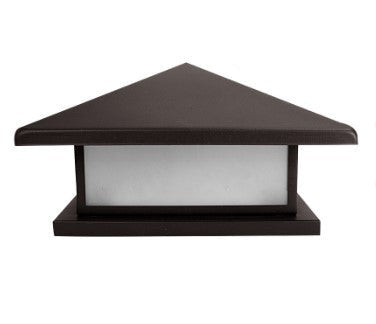 Westgate 120V 18W 460LM 3000K/4000K/5000K Oil-Rubbed Bronze LED Pier Mount Light PML-L-MCT-ORB