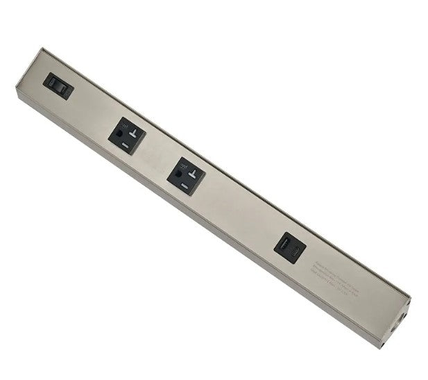 Westgate Brushed Nickel Lighting Accessory PSA-24-3R-2U-BN