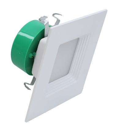 Westgate SDL4-BF-MCT5 10W square baffle LED recessed downlight trim 27K/30K/35K/40K/50K white