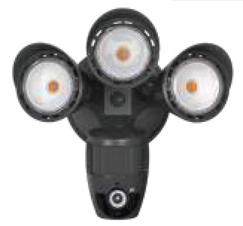 Westgate SL-30W-MCT-BK-CAM 30W LED security light 30K/40K/50K black