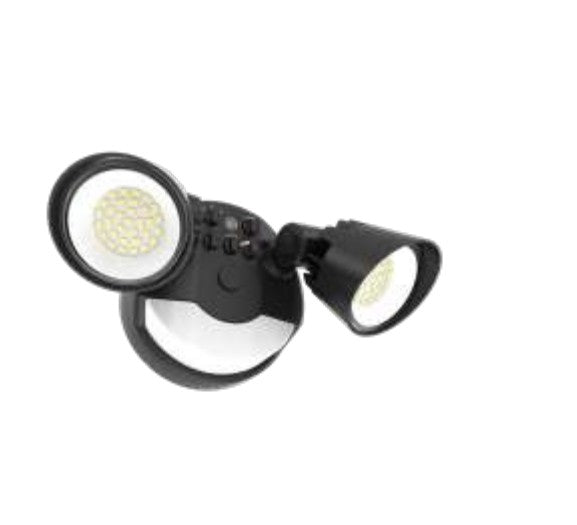 Westgate SLX-2H-MCTP-BK-P 16W/25W LED security light 30K/40K/50K black
