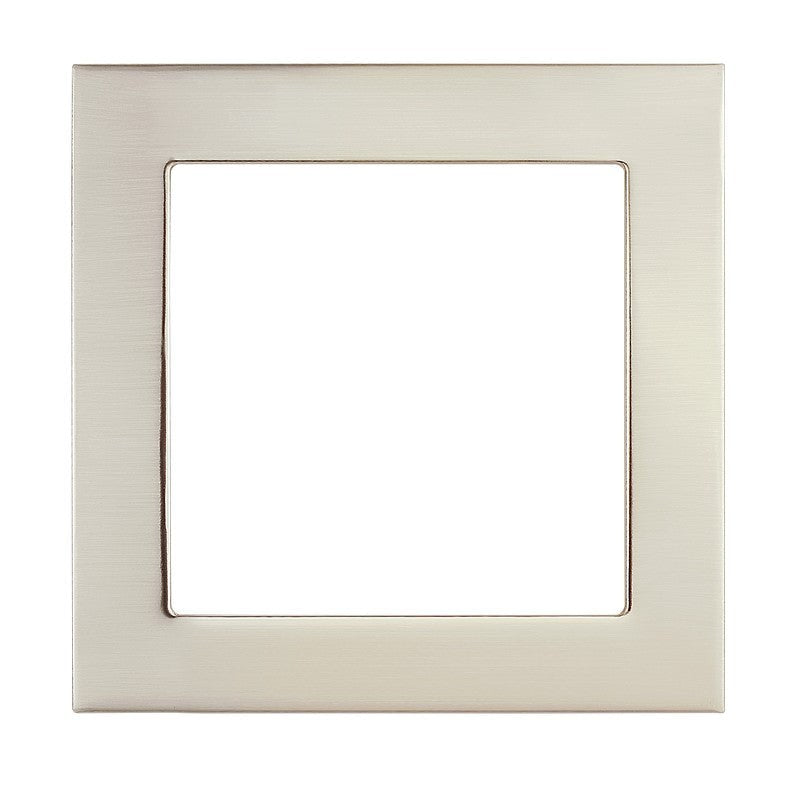 Westgate 6 Inch Square Brushed Nickel Finish Recessed Light Trim Ring SSL6-TRM-BN