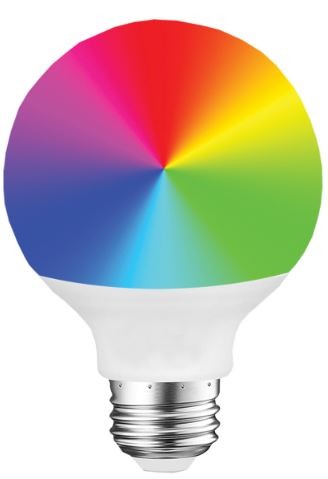 Westgate TC-G25-5W-RGBW-WIFI 5W RGBW G25 LED lamp RGBW (Controlled by WG Smart App)