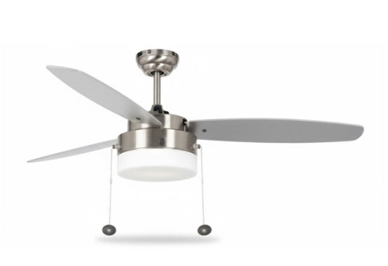 Westgate WFL-114-PC-3B-52-BN-WNS 9W x2 LED ceiling fan 3000K brushed nickel