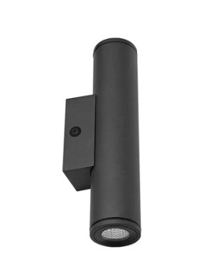 Westgate WMC1-12V-UDL-MCT-BK 2x3W LED cylinder light 3000K/4000K/5000K black