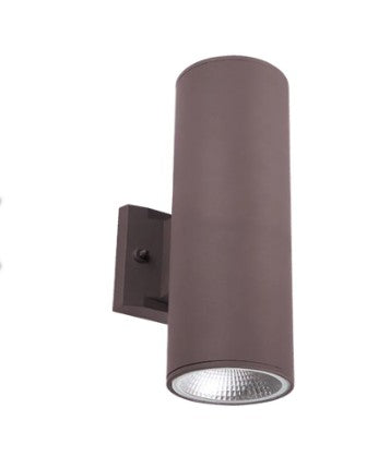 Westgate WMC6-UDL-MCTP-BR-DD-P 2x6W/2x12W/2x16W/2x20W LED wall sconce 3000K/4000K/5000K bronze, brushed nickel, white, black, antiquebronze