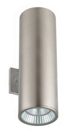 Westgate WMCL-UDL-MCT-BN 40W, 20W Per End LED up down wall cylinder 3000K/4000K/5000K black, bronze, brushed nickel & white