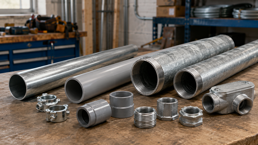 EMT vs PVC vs Rigid Conduit Explained