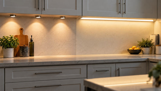 Puck vs Strip Under-Cabinet Lights