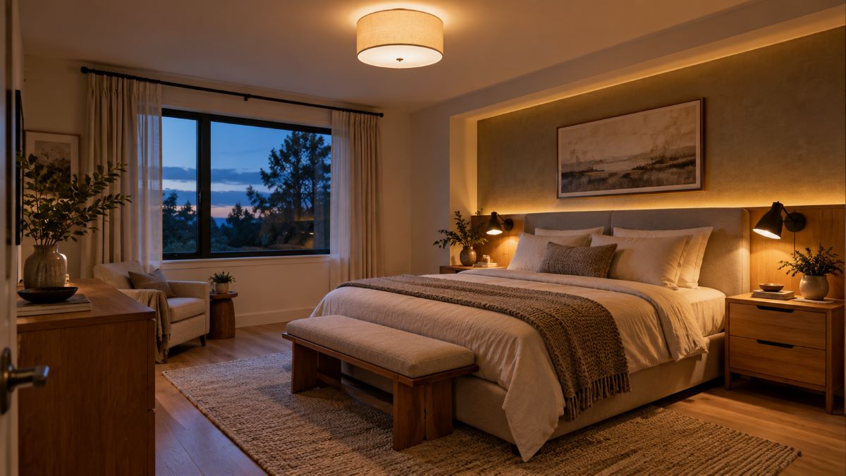 Bedroom Lighting Guide: How to Create a Comfortable, Layered Room
