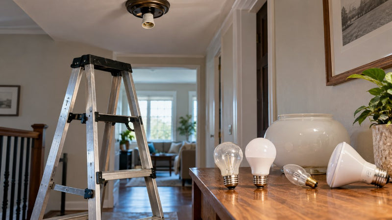 Light Bulb Replacement: How to Choose the Right Bulb and Swap It Safely