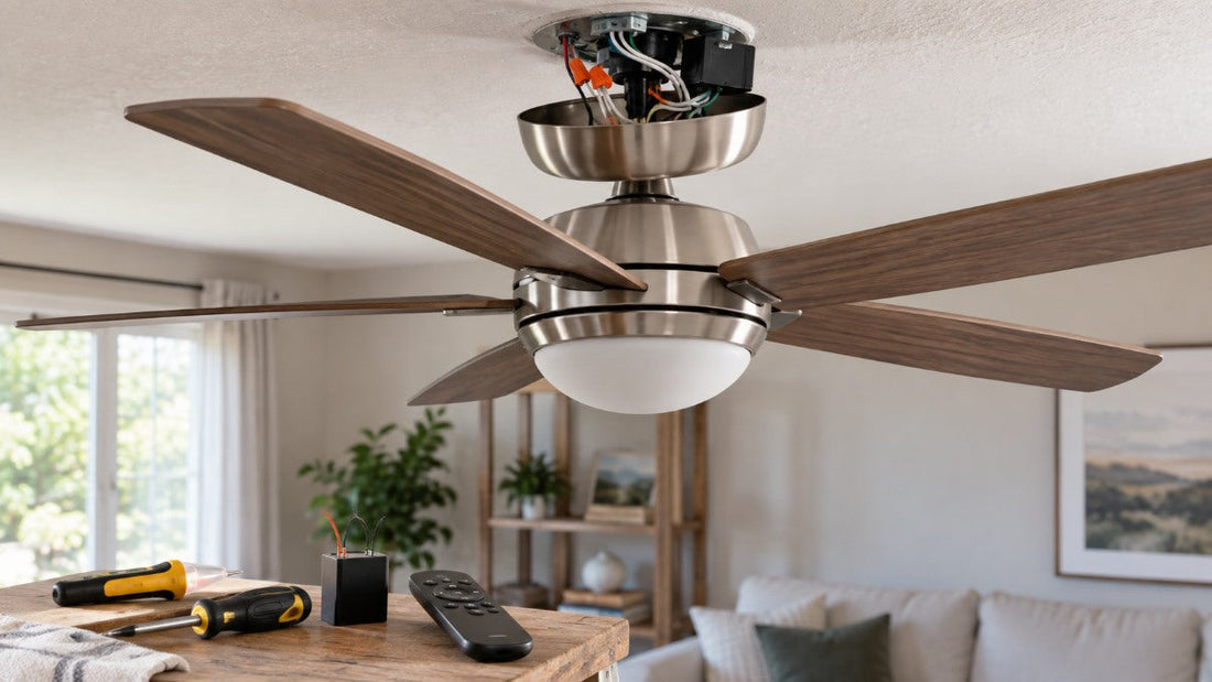 Ceiling Fan Troubleshooting Guide: How to Fix a Fan That Won't Run, Hums, or Wobbles