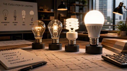 LED vs Incandescent vs Halogen vs CFL: A Complete Comparison