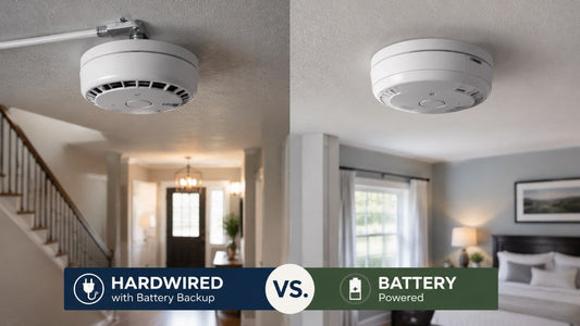 Hardwired vs Battery Smoke Detectors
