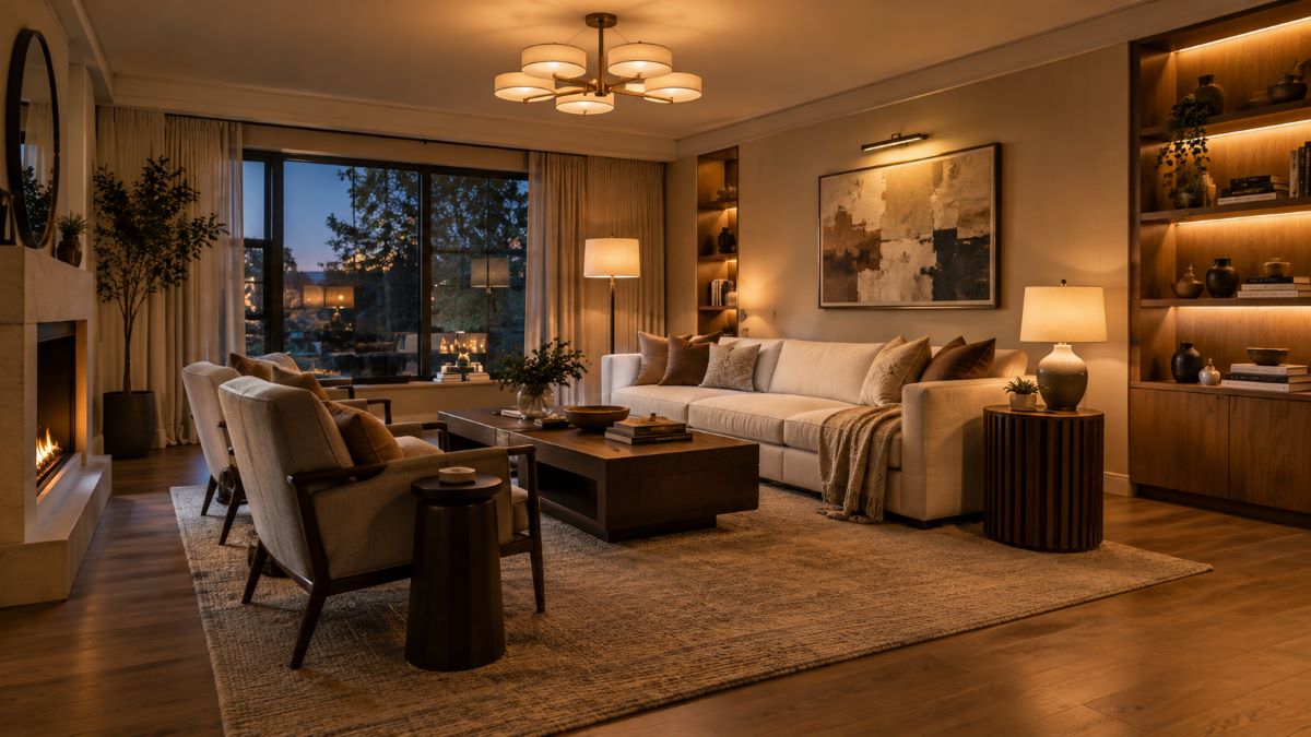 Living Room Lighting Ideas for a Warm, Flexible Space