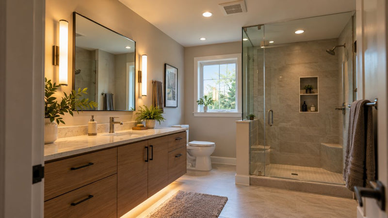 Bathroom Lighting Guide: How to Plan a Functional, Comfortable Bathroom