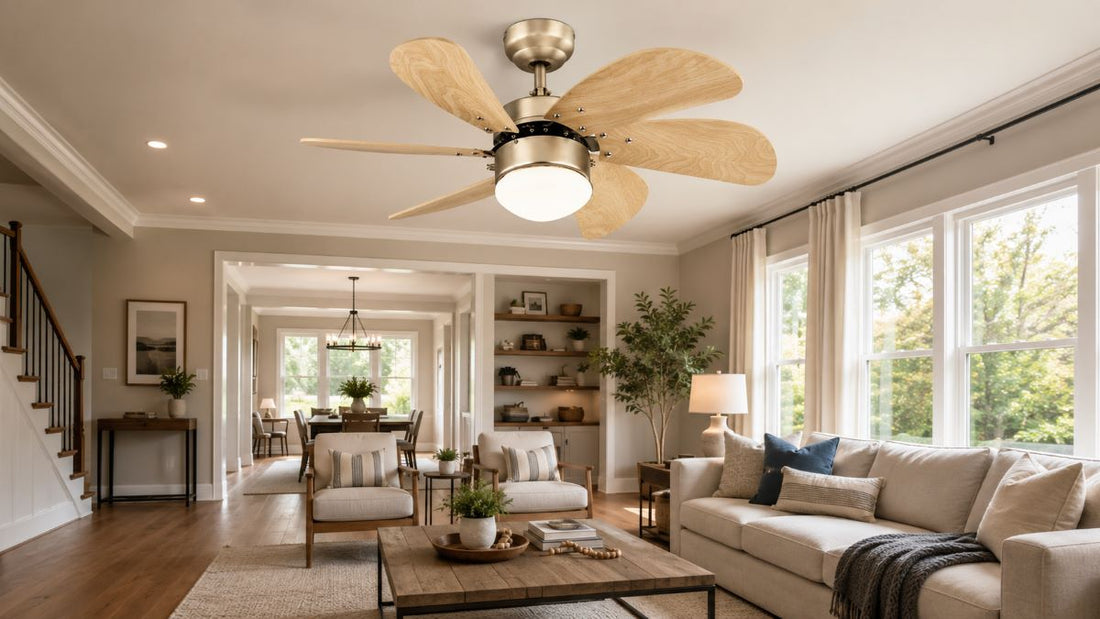 Ceiling Fan Size Guide by Room Size