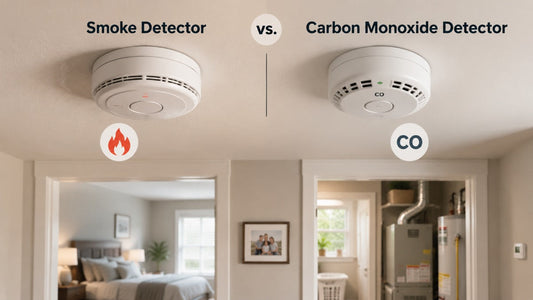 Smoke Detector vs Carbon Monoxide Detector