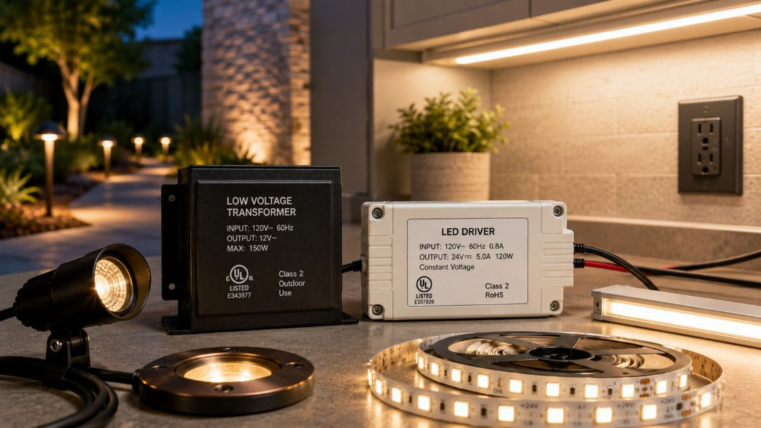 What Is an LED Transformer for Low-Voltage Lighting?