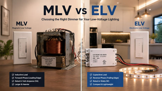 MLV vs ELV Dimmers: Which to Use