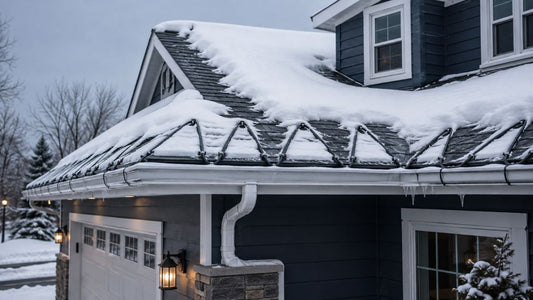 Roof &amp; Gutter De-Icing Cable Guide