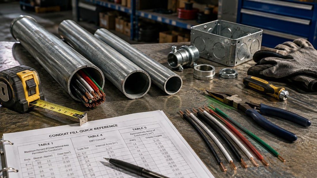 Conduit Fill Chart & Calculation Guide