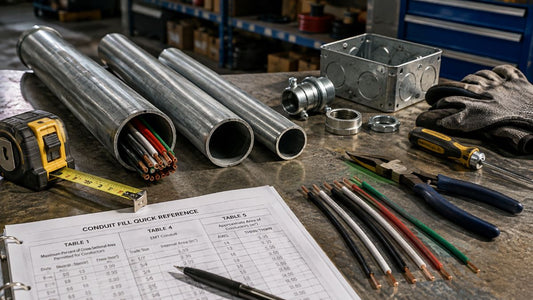 Conduit Fill Chart & Calculation Guide