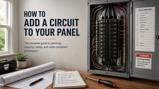 How to Add a Circuit to Your Panel