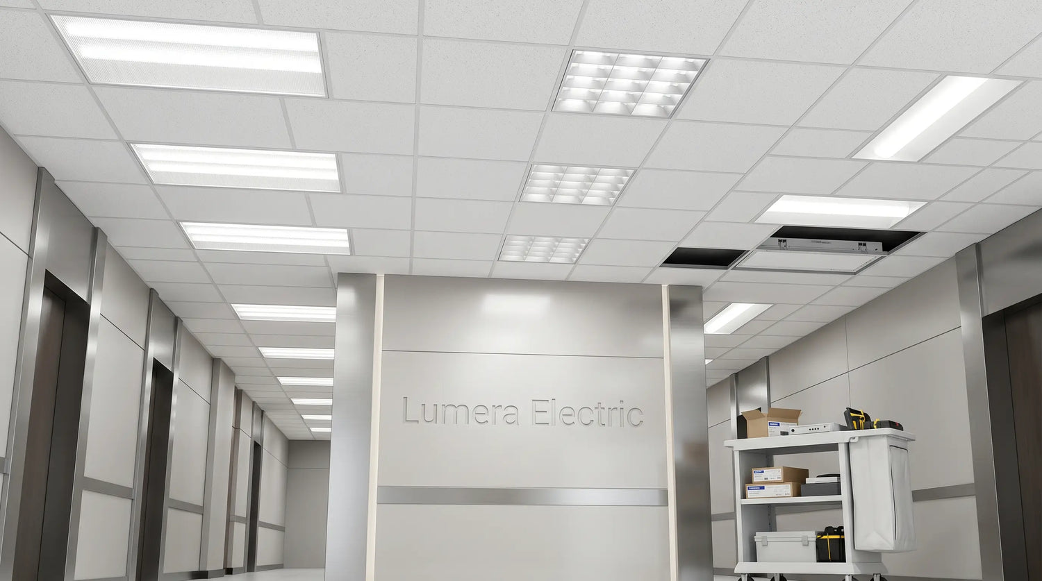 LED Troffer Lights