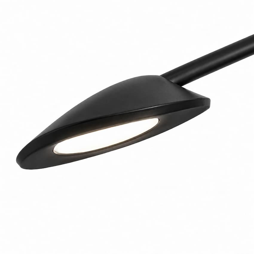 Kuzco Rotaire CH90132 modern chandelier with 21W integrated LED, 3000K warm white illumination and 1785 total lumens