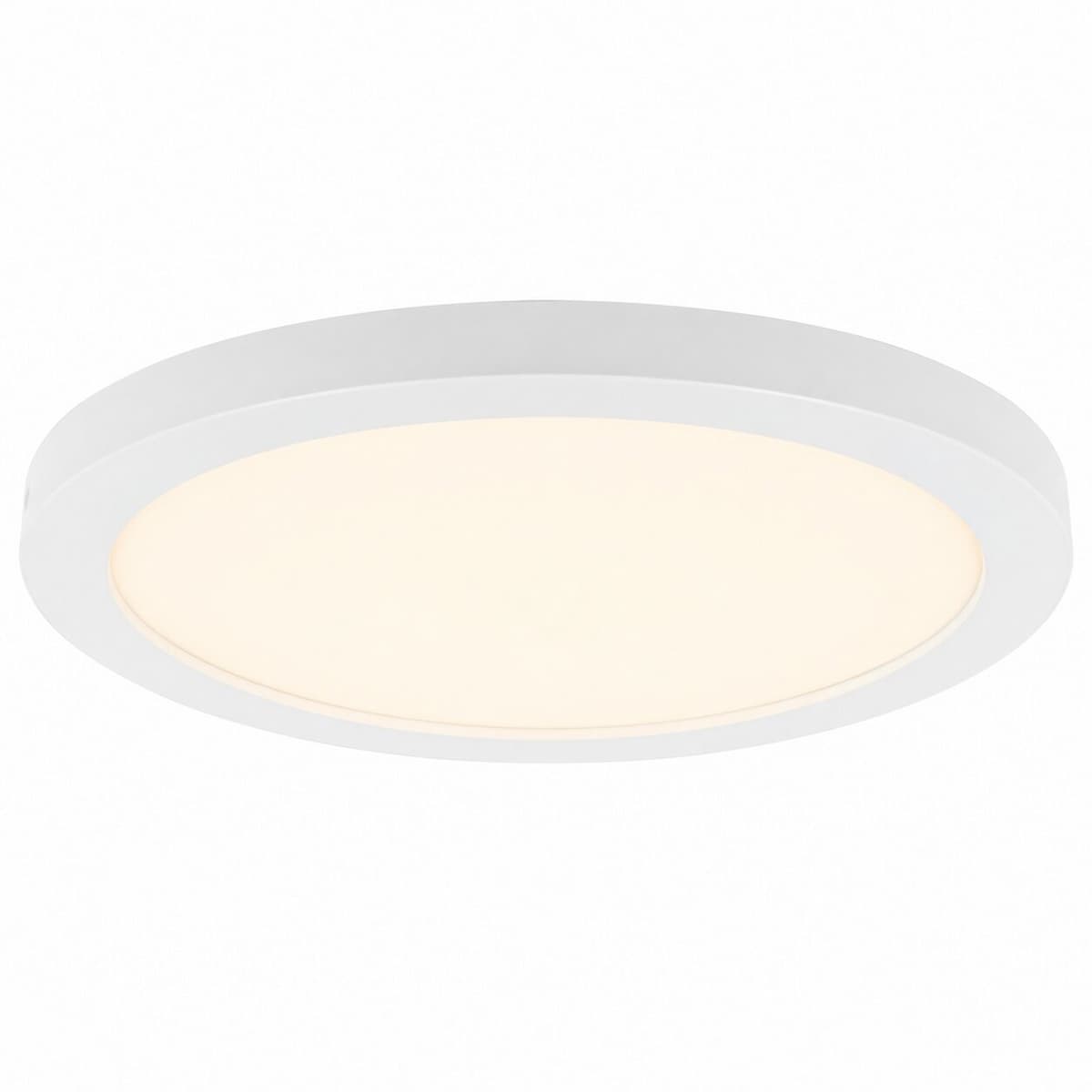 Abra Trix 30022FM 12-inch slim disc wet location flush mount ceiling light for modern indoor and outdoor lighting