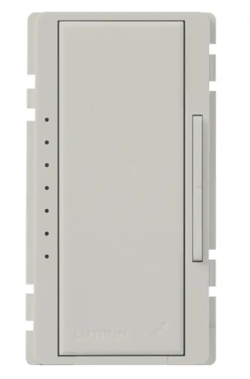 Lutron Maestro dimmer switch in Palladium