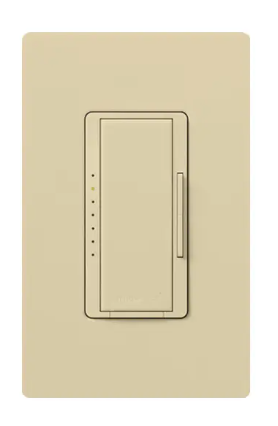Lutron Maestro 3-wire dimmer switch in Ivory