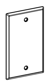 Orbit 1-Gang Weatherproof Blank Cover 1-BC-4